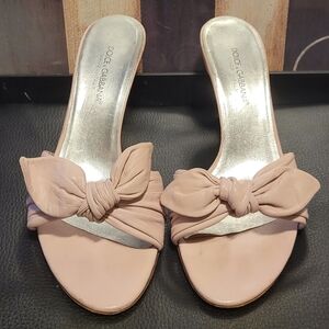 Dolce & GabbanaLeather Slides